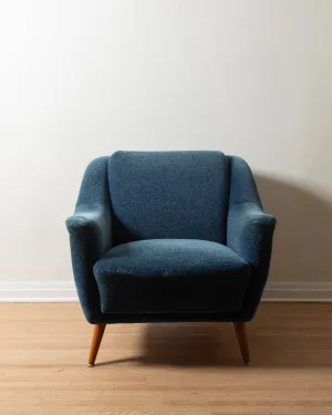1960's German Mohair Lounge Chairs (Pair)