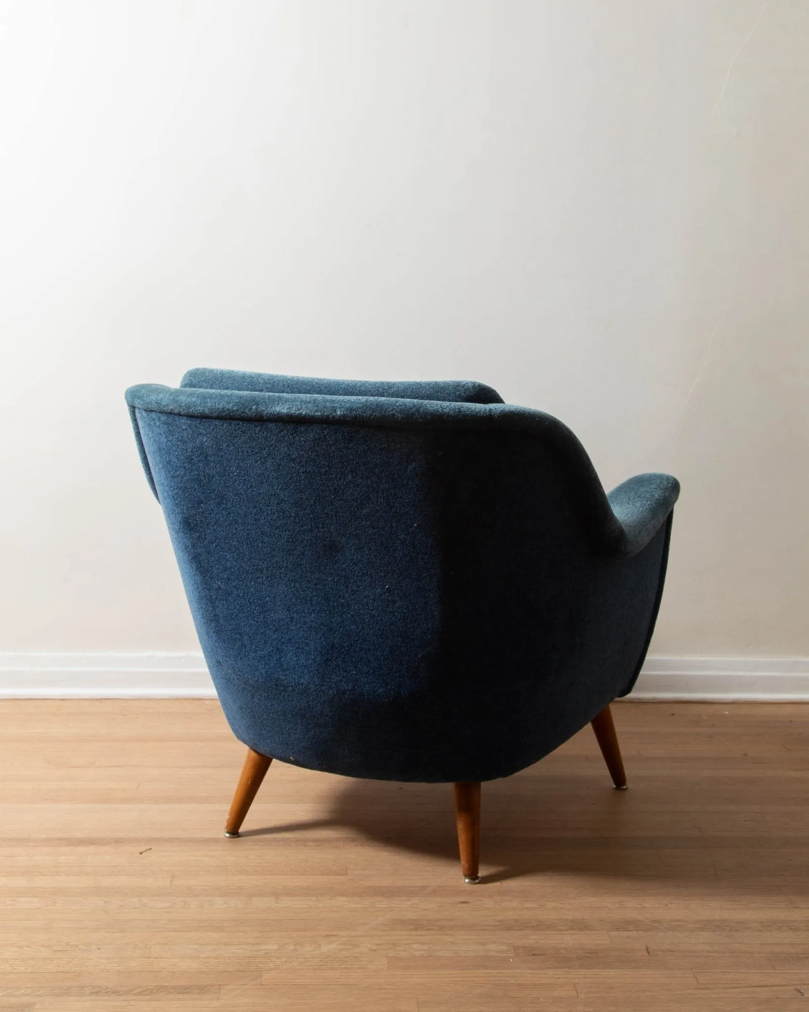1960's German Mohair Lounge Chairs (Pair)