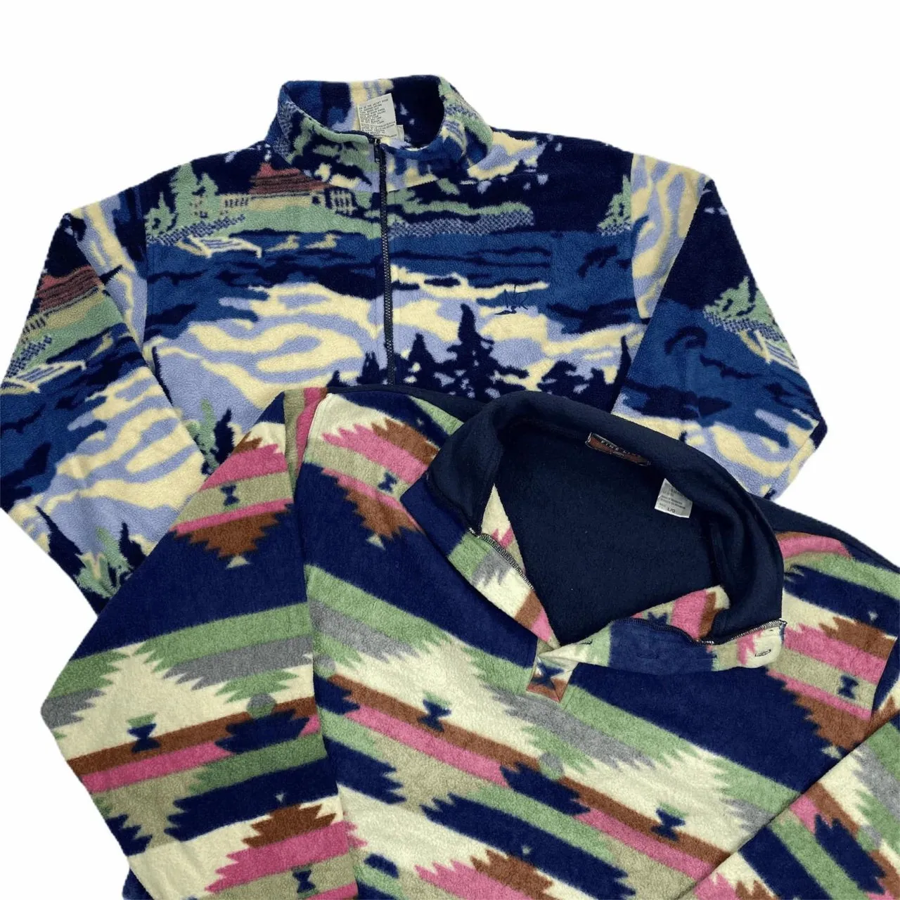 Abstract / Animal Print Fleece Bale - 70 Piece Bale