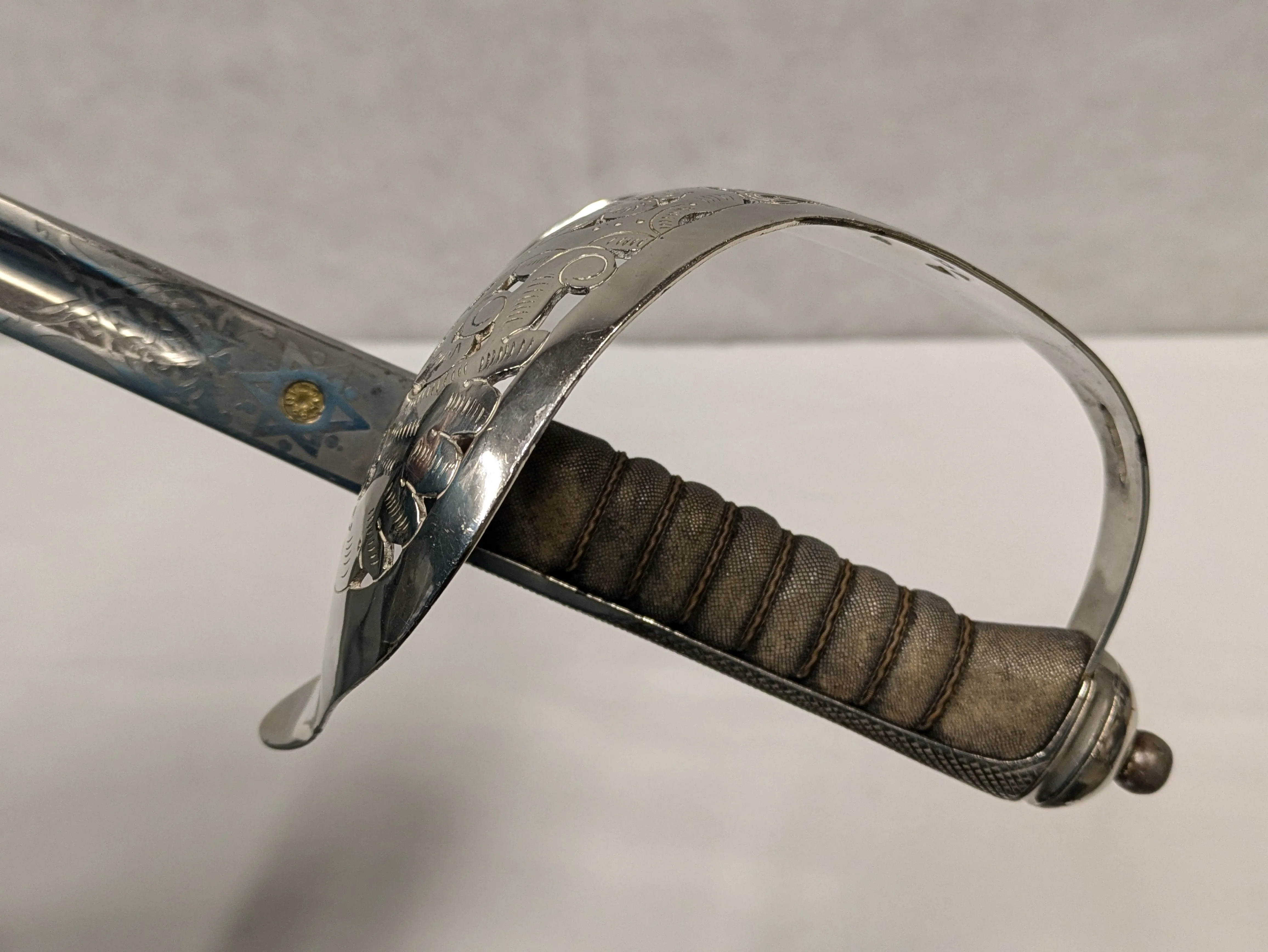 British 1897 Pattern Royal Engineers Officers Sword - J. Daniels & Co 425EG/2