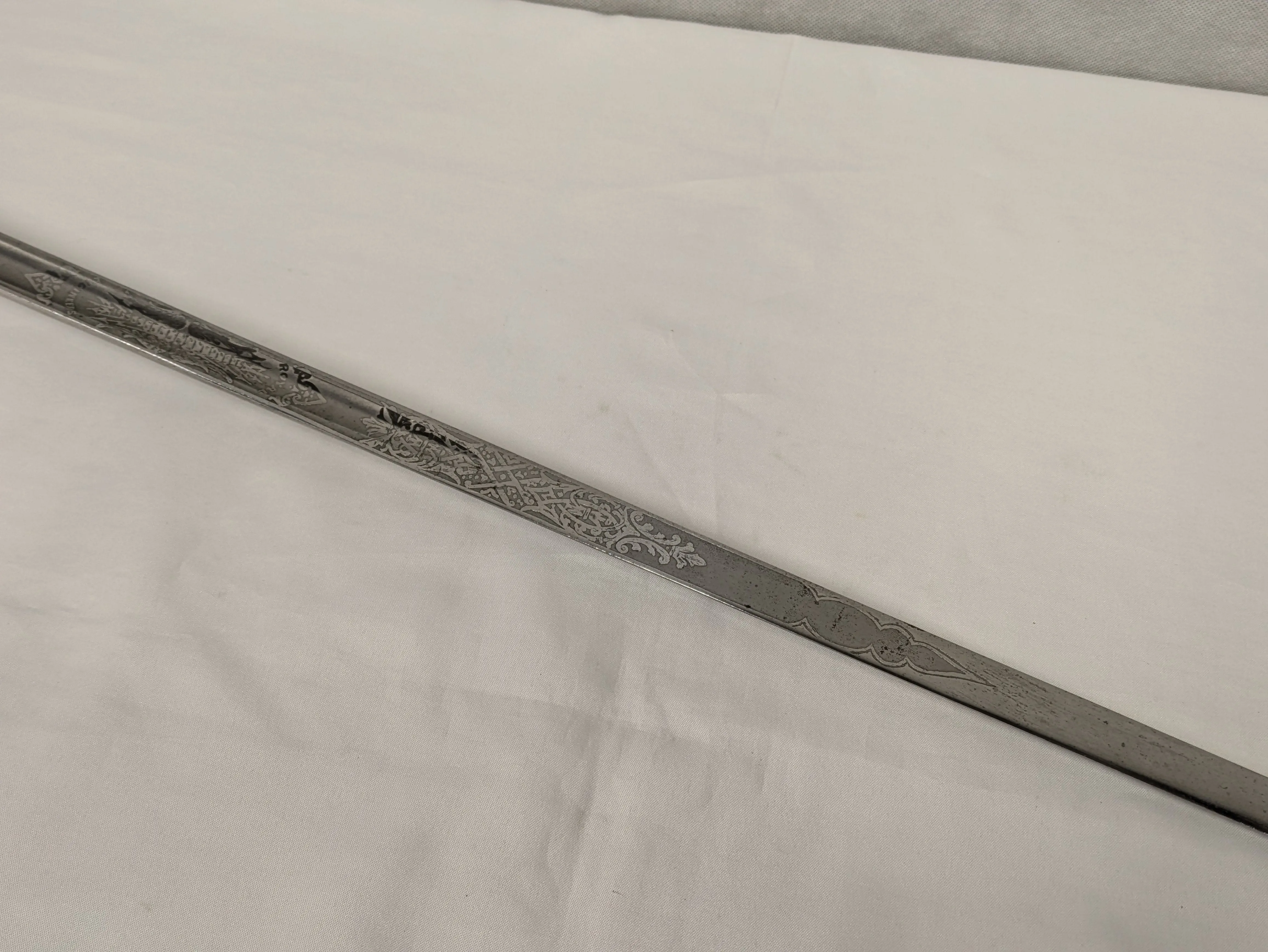British 1897 Pattern Royal Engineers Officers Sword - J. Daniels & Co 425EG/2