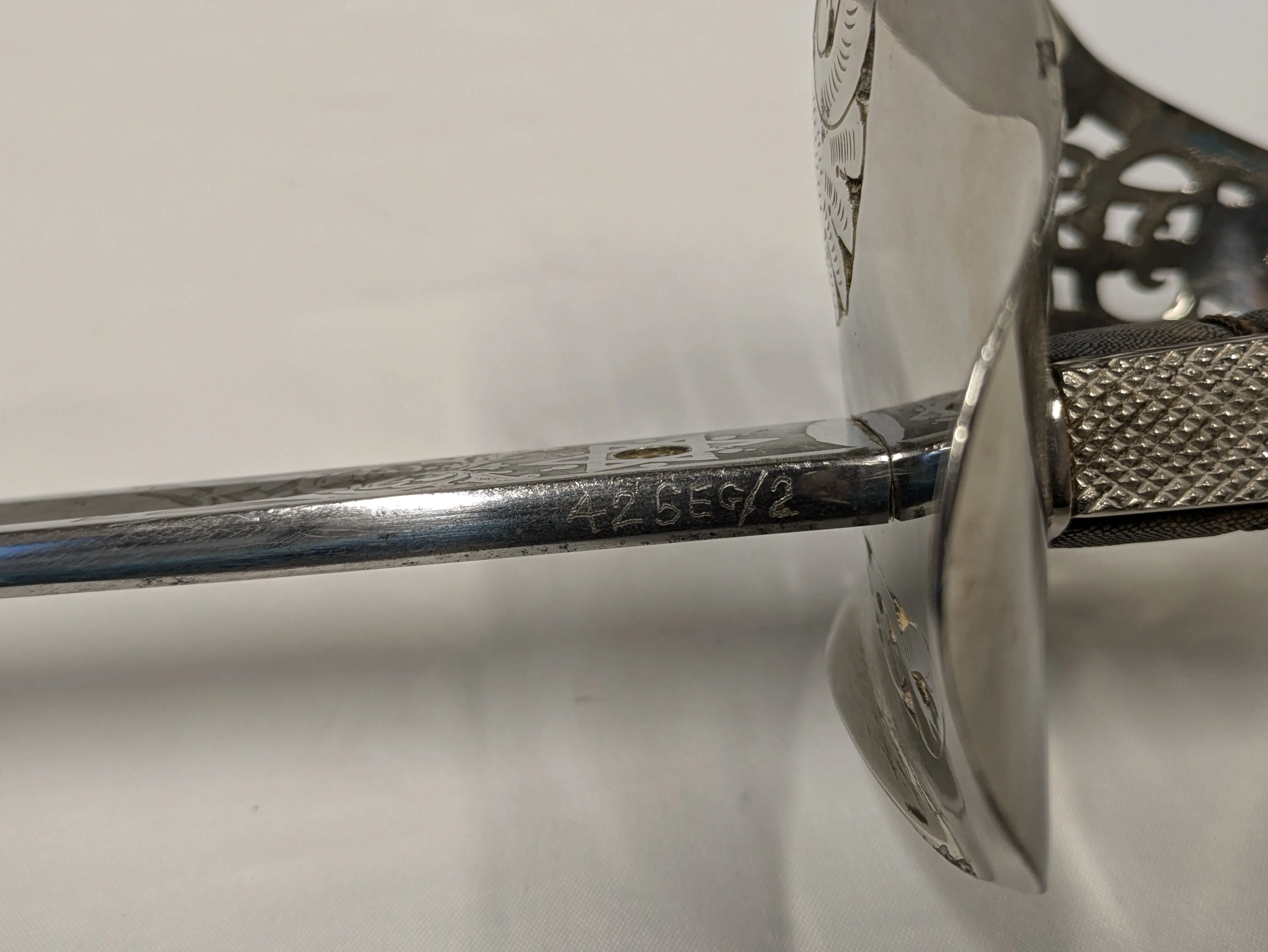 British 1897 Pattern Royal Engineers Officers Sword - J. Daniels & Co 425EG/2