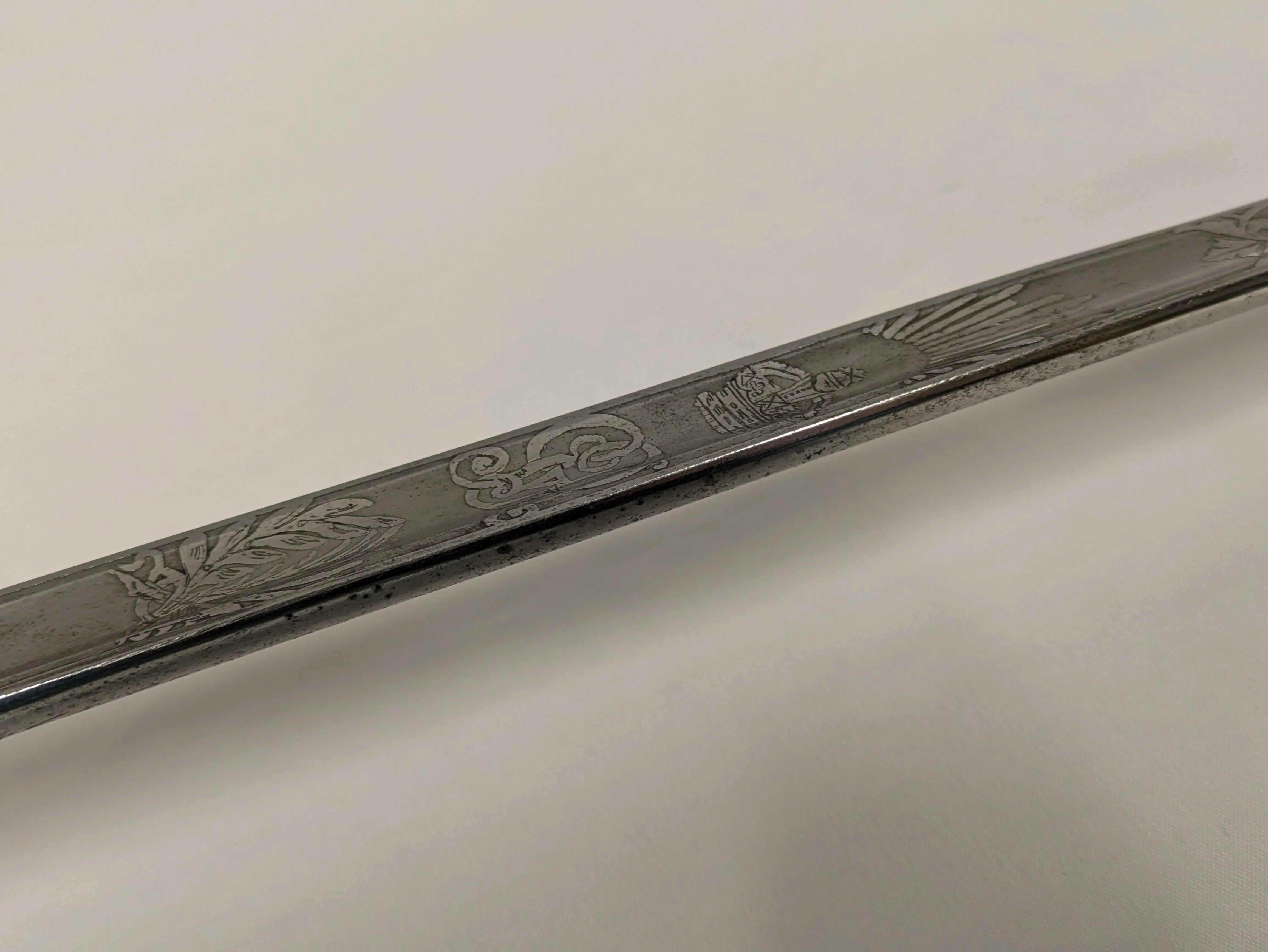 British 1897 Pattern Royal Engineers Officers Sword - J. Daniels & Co 425EG/2