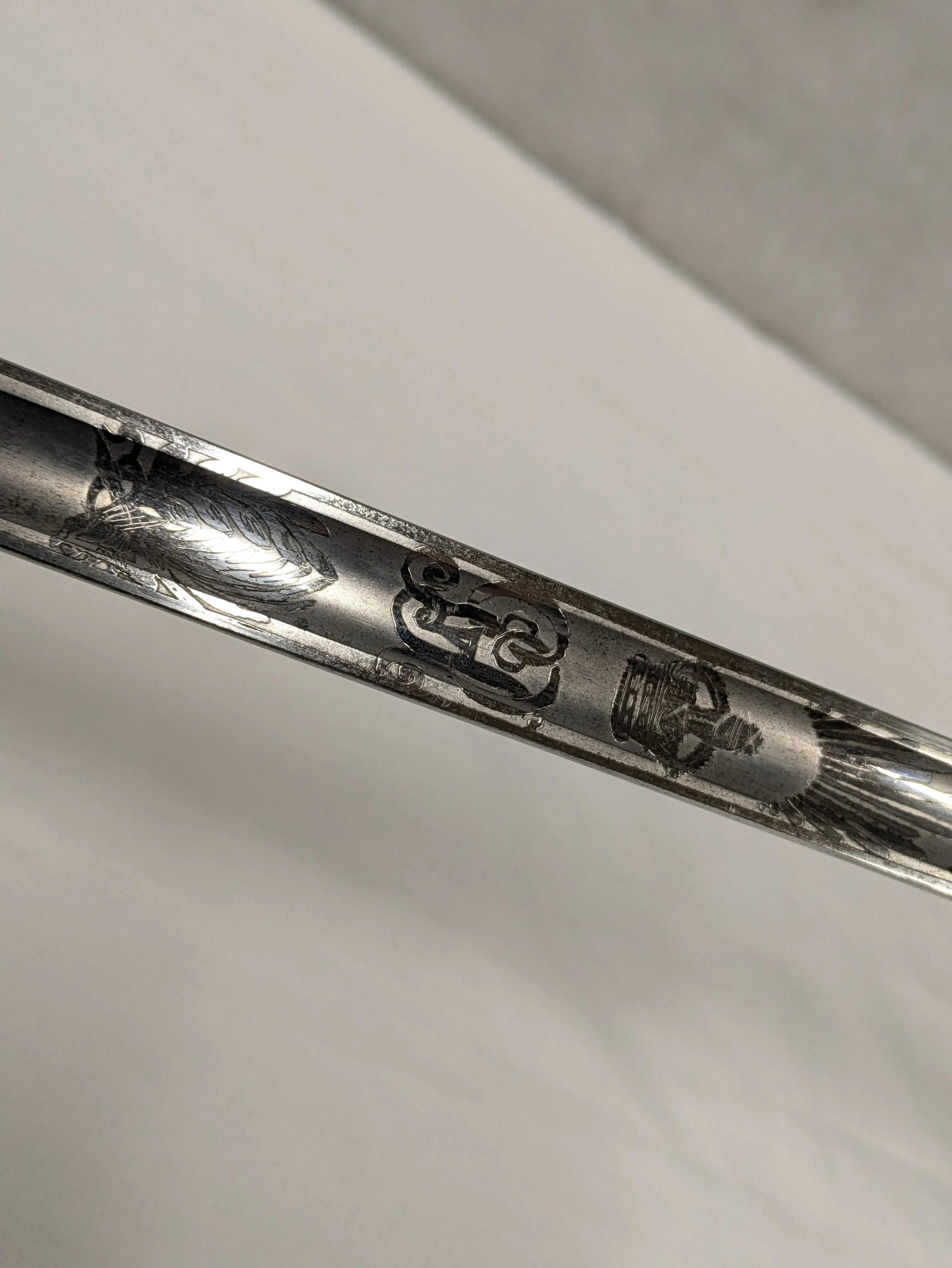 British 1897 Pattern Royal Engineers Officers Sword - J. Daniels & Co 425EG/2