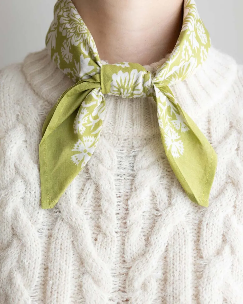 Cotton Blossom Bandana - Sweet Pea