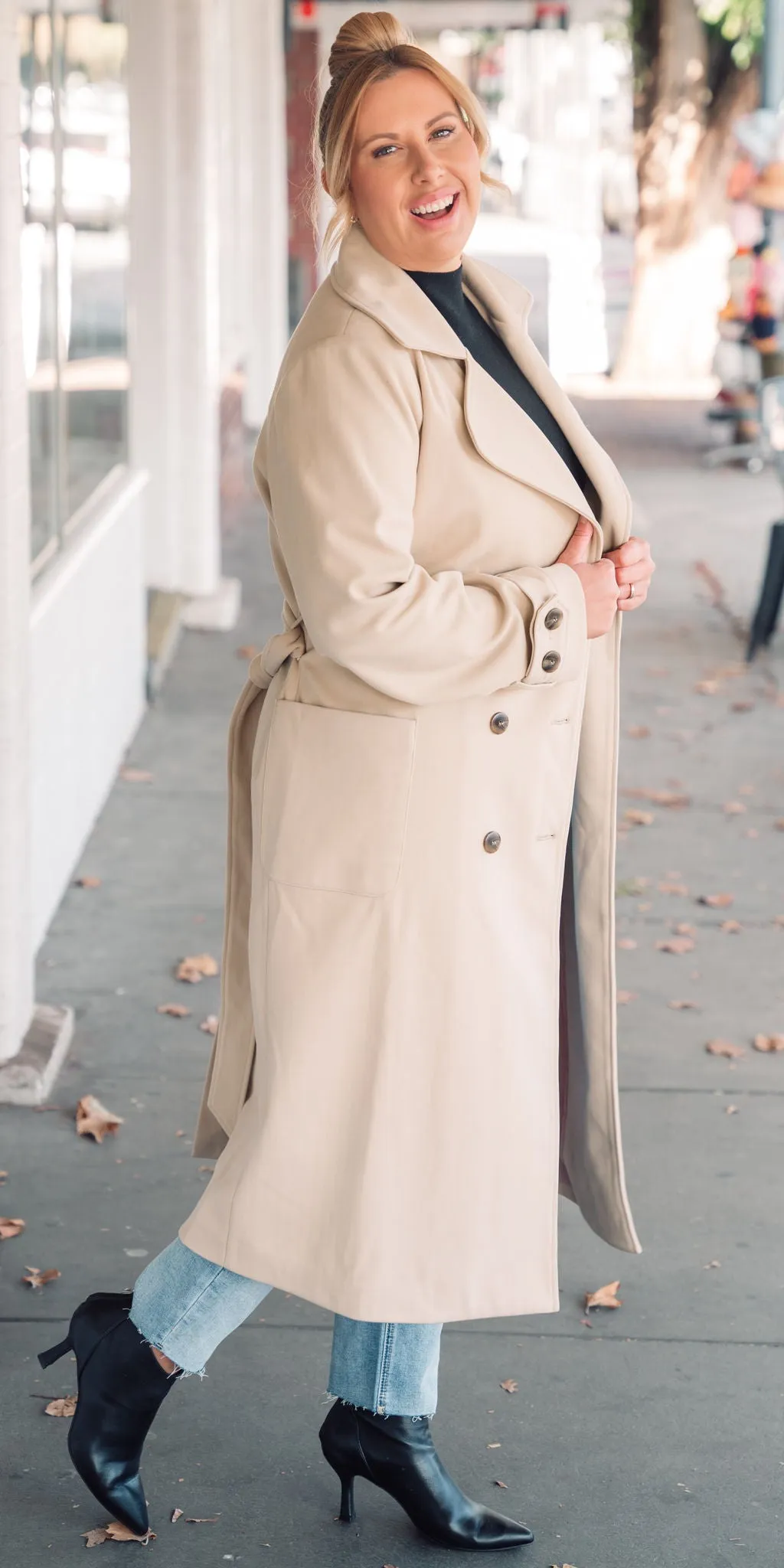 Georgia coat - natural