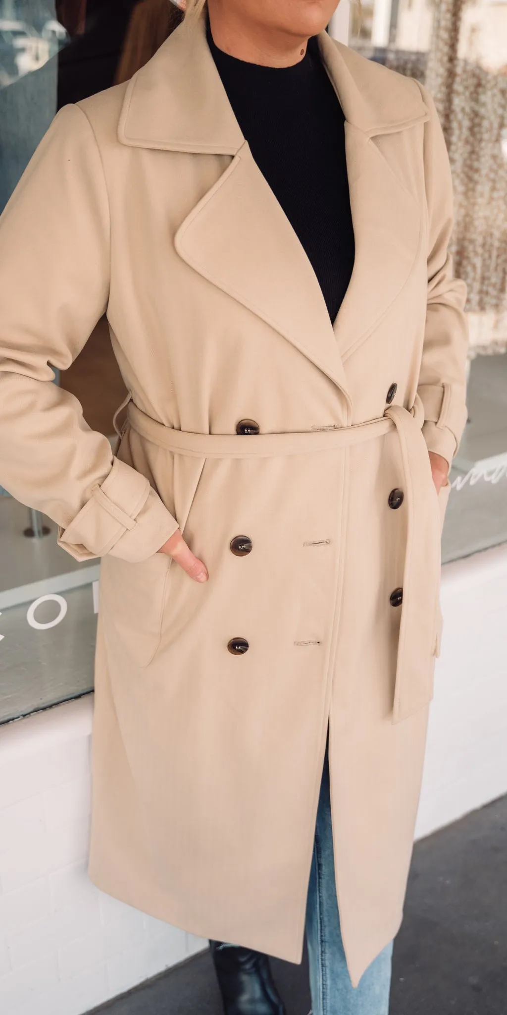 Georgia coat - natural
