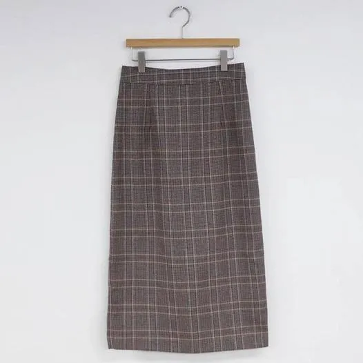 Jupe Coréenne Plaid