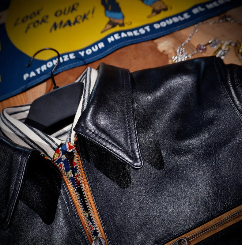 Men's Hartmann Flight Leather Jacket