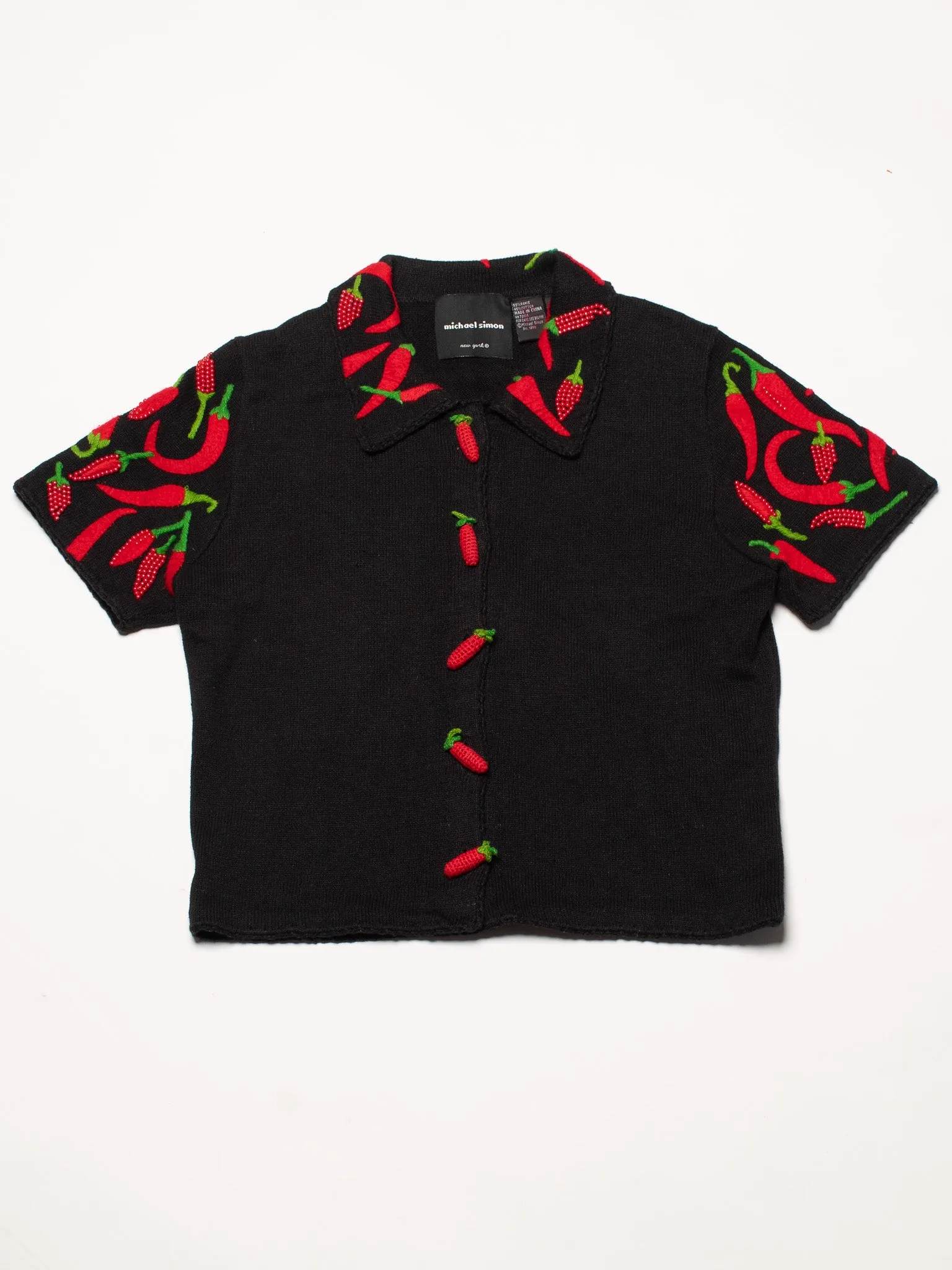 Michael Simon Chili Pepper Sweater - Medium/Large