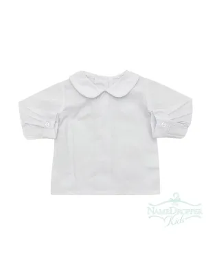 Name Dropper PL Basic Boy PP Long Sleeve  Collar White Woven Shirt L/S  ZBF19-SPCBBALS-WWPH