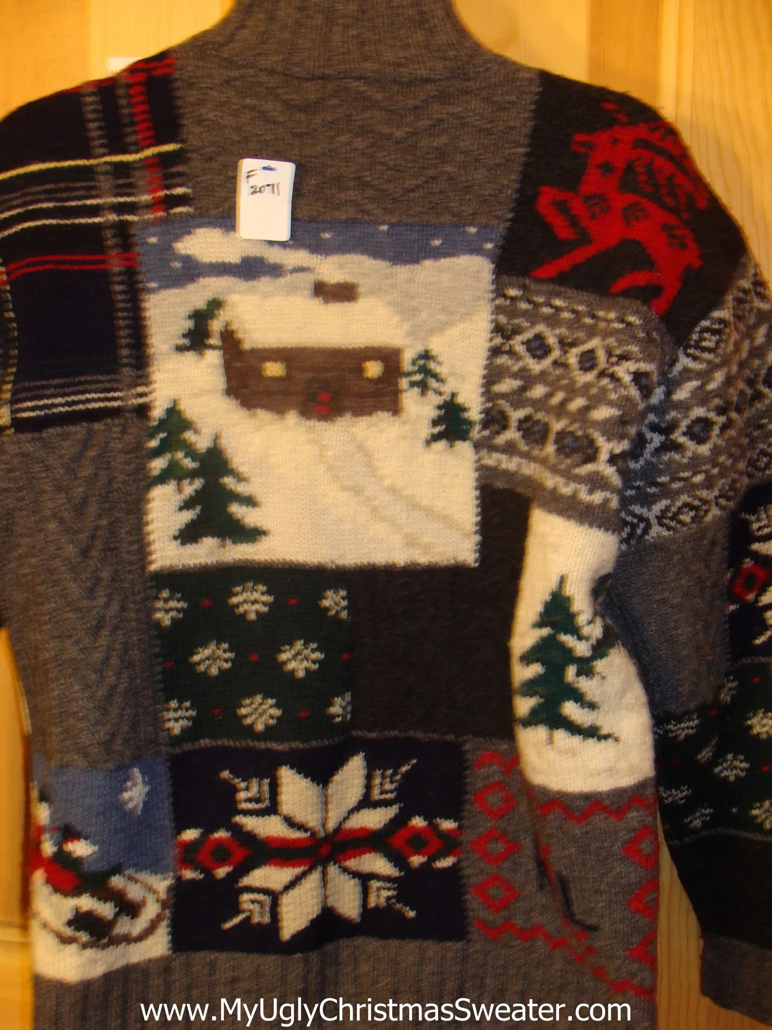 Ralph Lauren Vintage Christmas Sweater with Classic Reindeer Design – Cozy Festive Knitwear