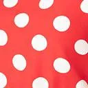 Retro Style Red & White Polka Dot Romper