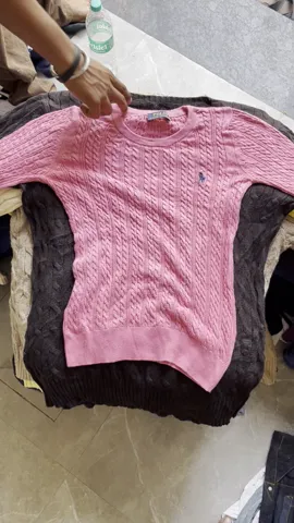 Rl Polo Sweater Cable Knit -100 Peic