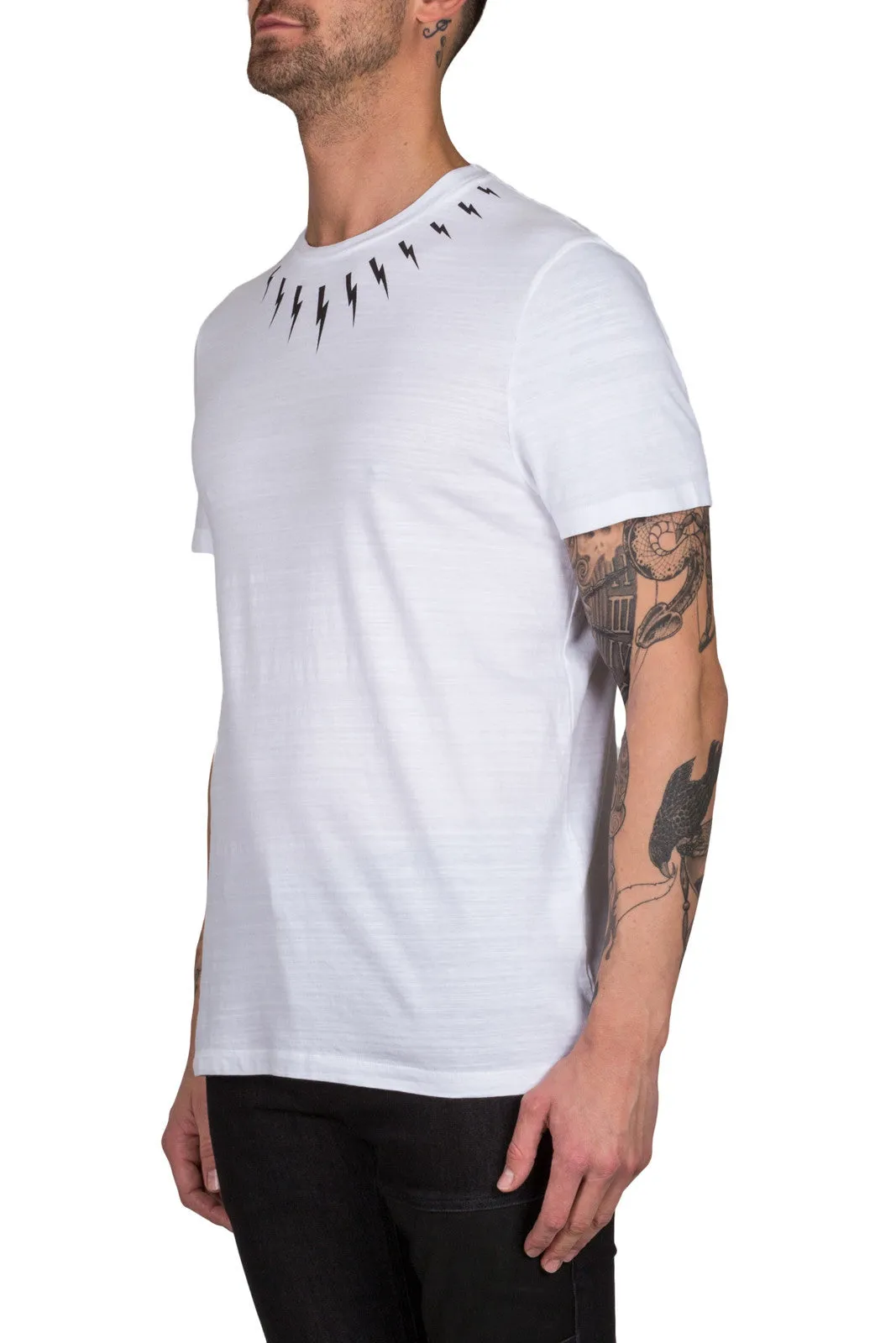 Single Fairisle Thunderbolt T-Shirt