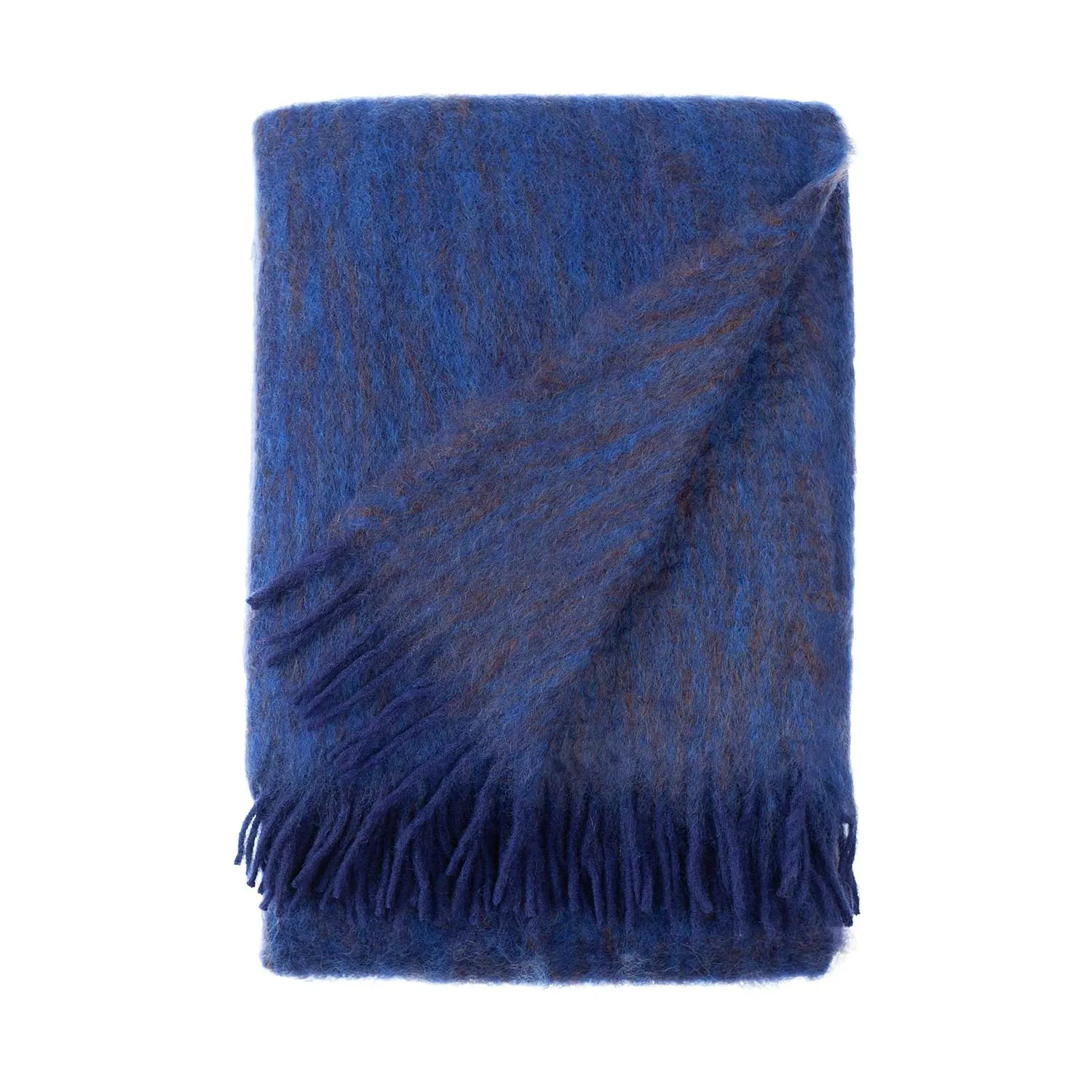 Sofia Mohair Blanket Midnight