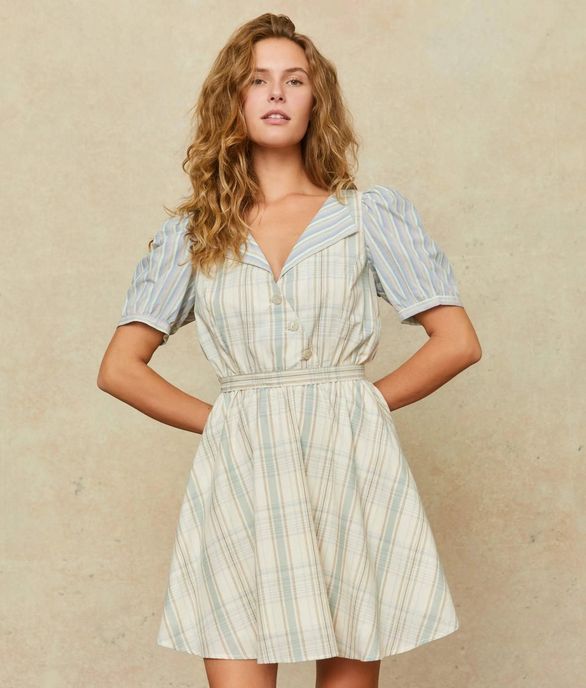 The Margaux Dress | Vintage Plaid