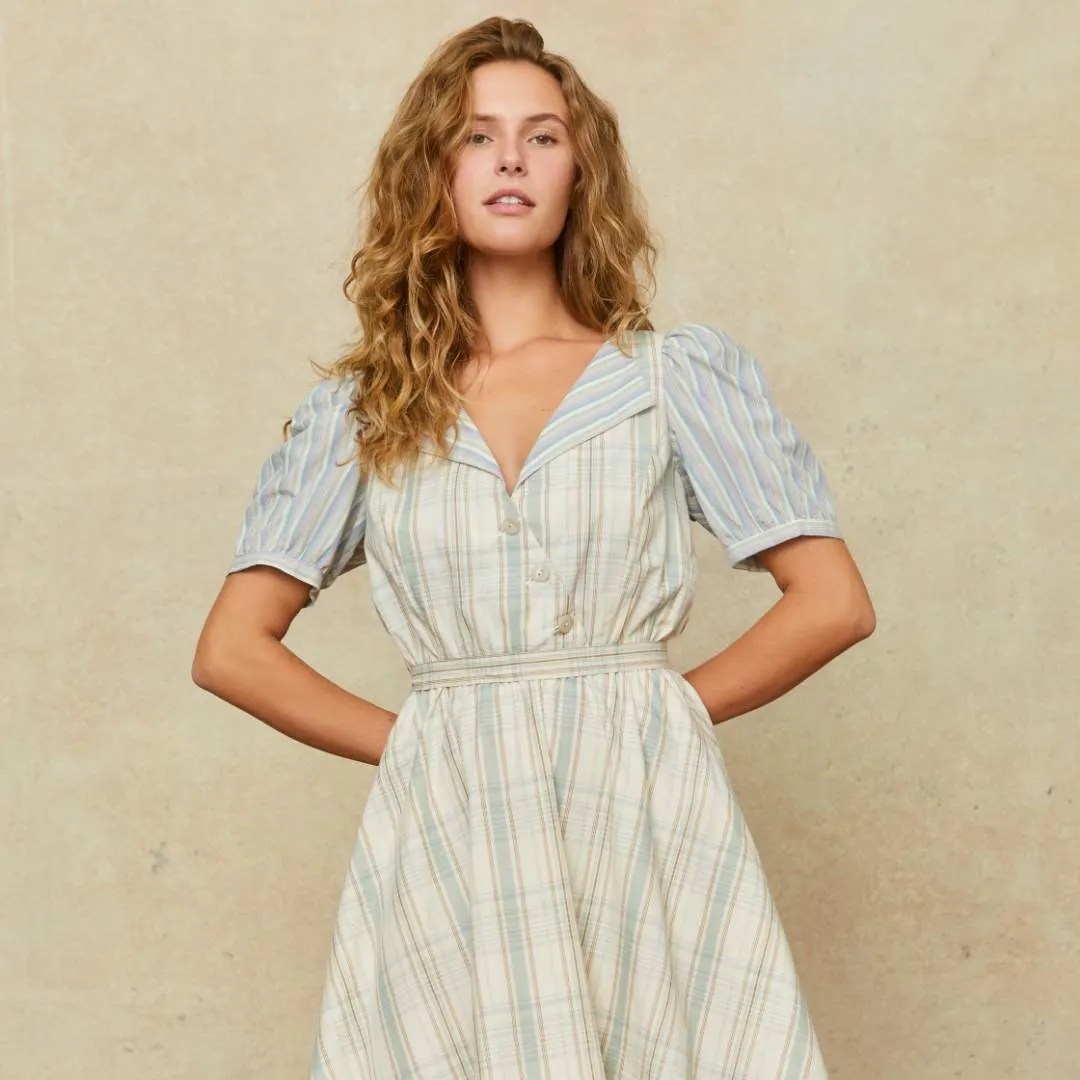 The Margaux Dress | Vintage Plaid