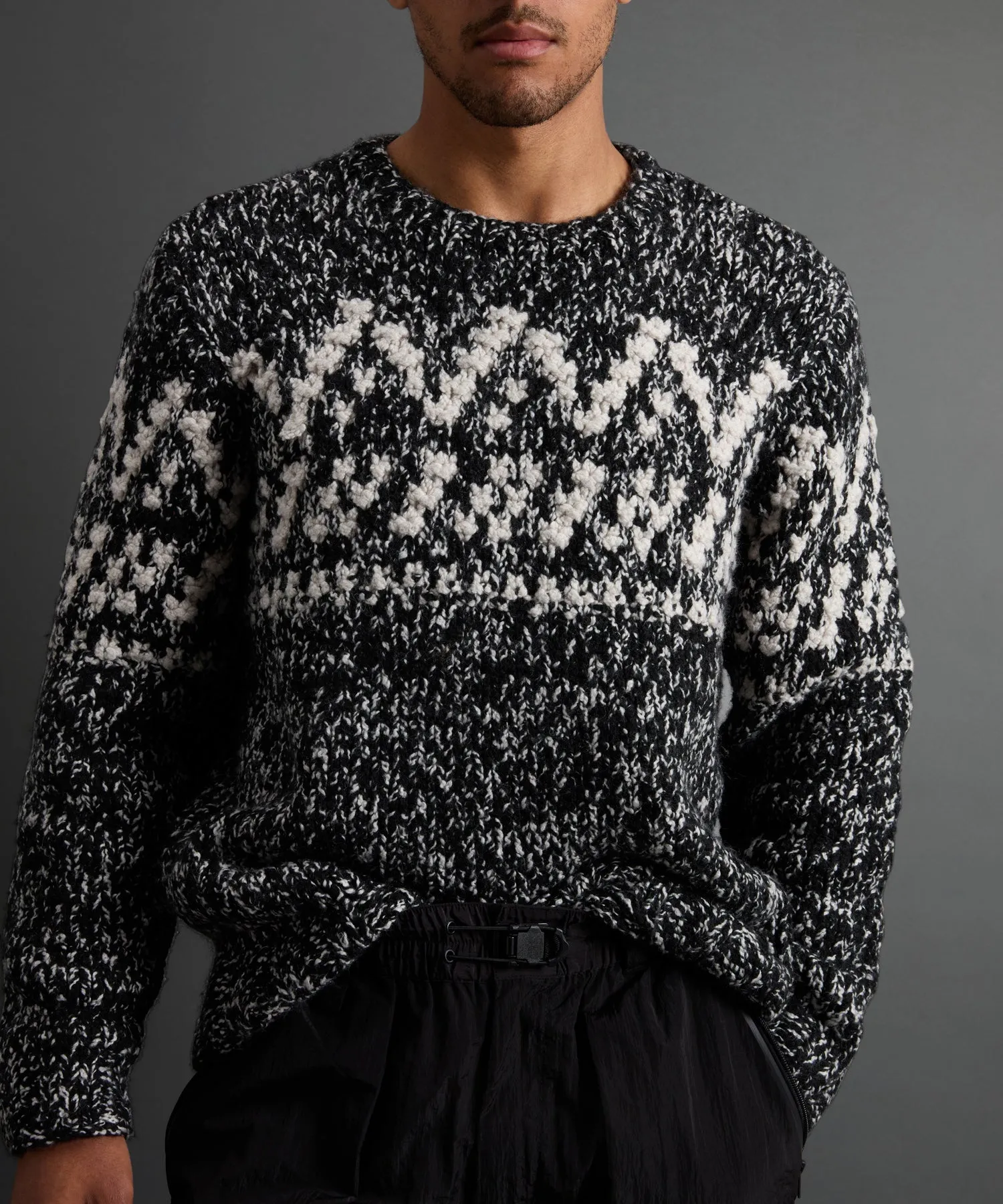 Todd Snyder X Woolrich Handknit Crewneck