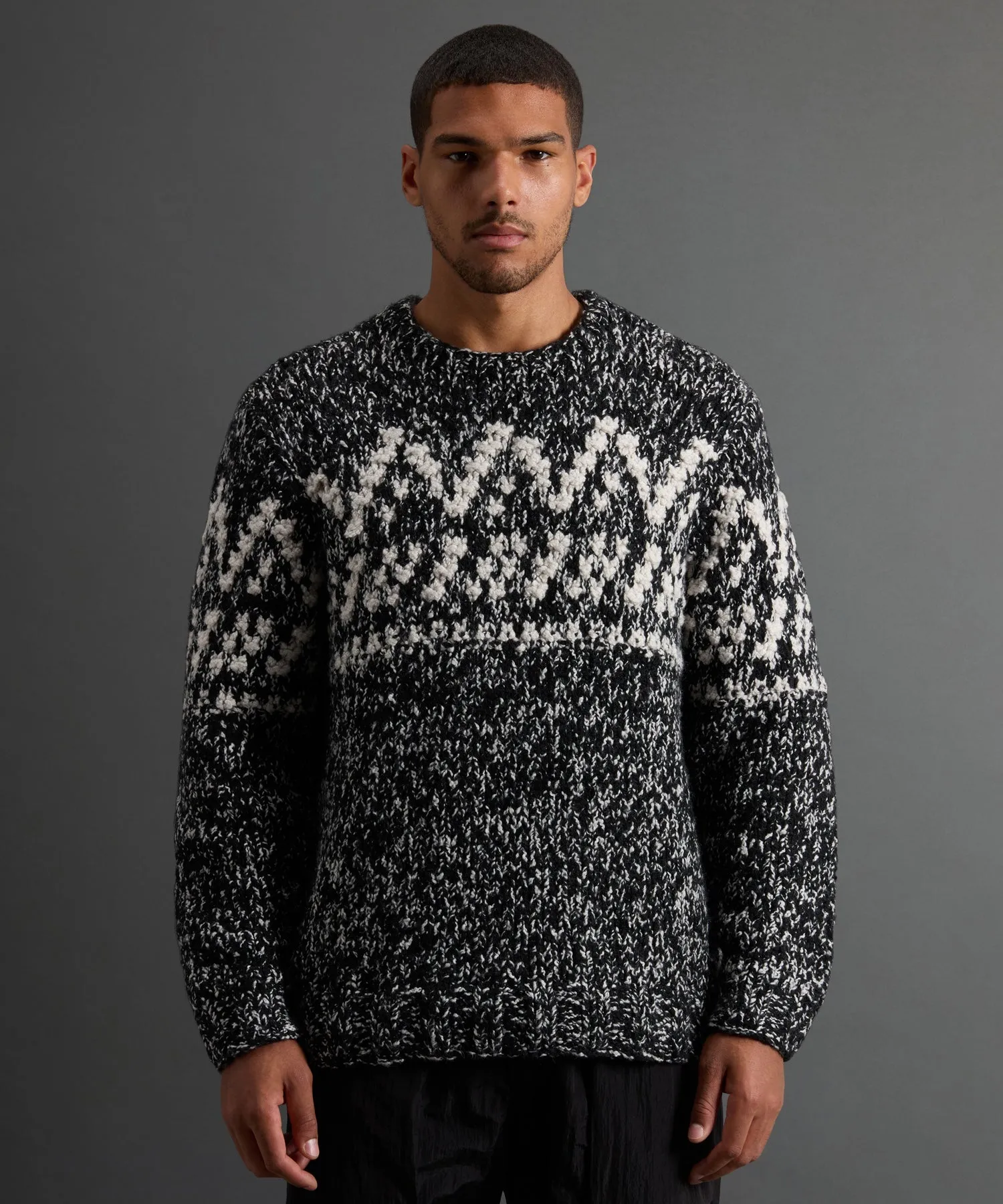 Todd Snyder X Woolrich Handknit Crewneck