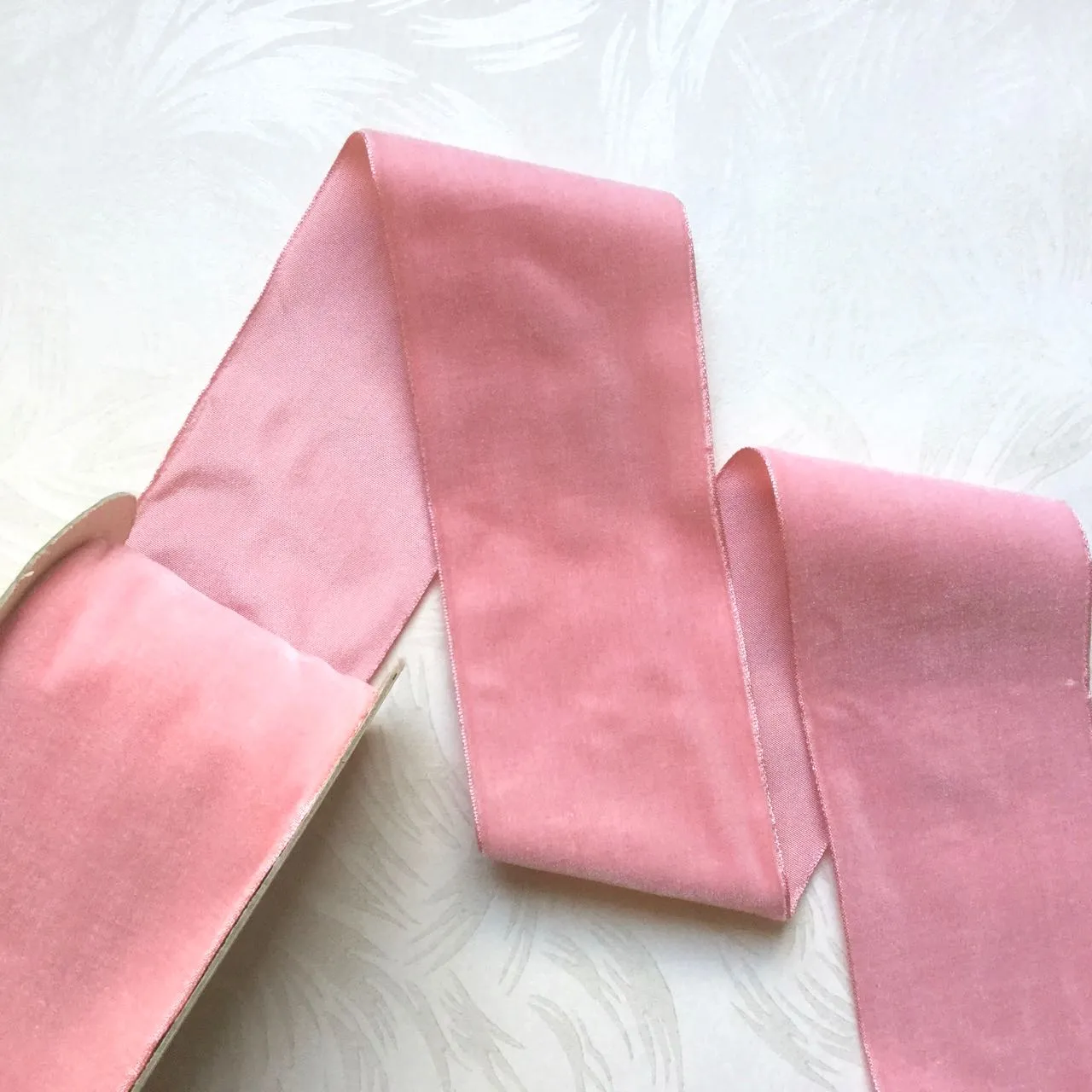 Vintage 3" French Velvet Ribbon