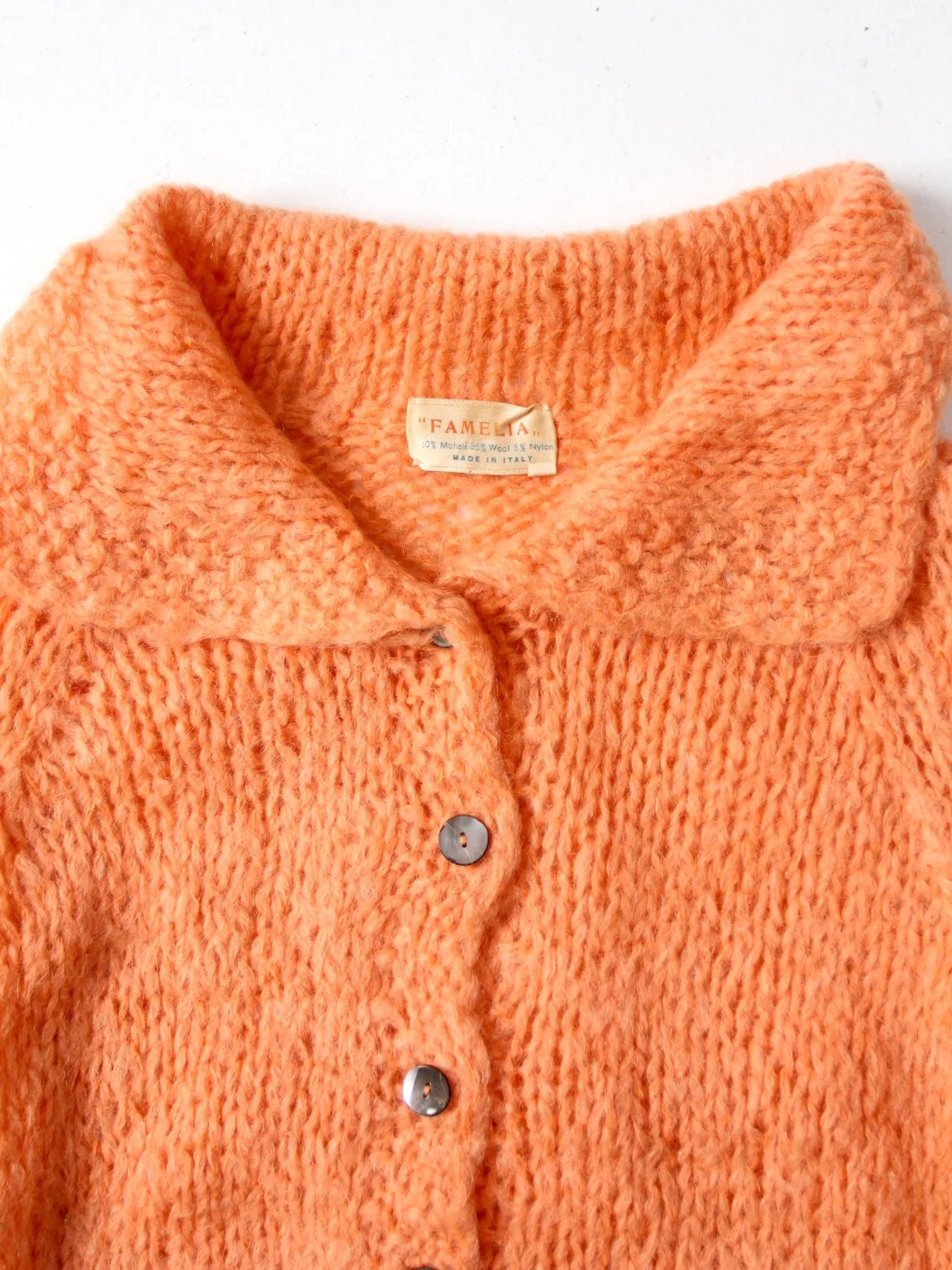 vintage 50s mohair cardigan