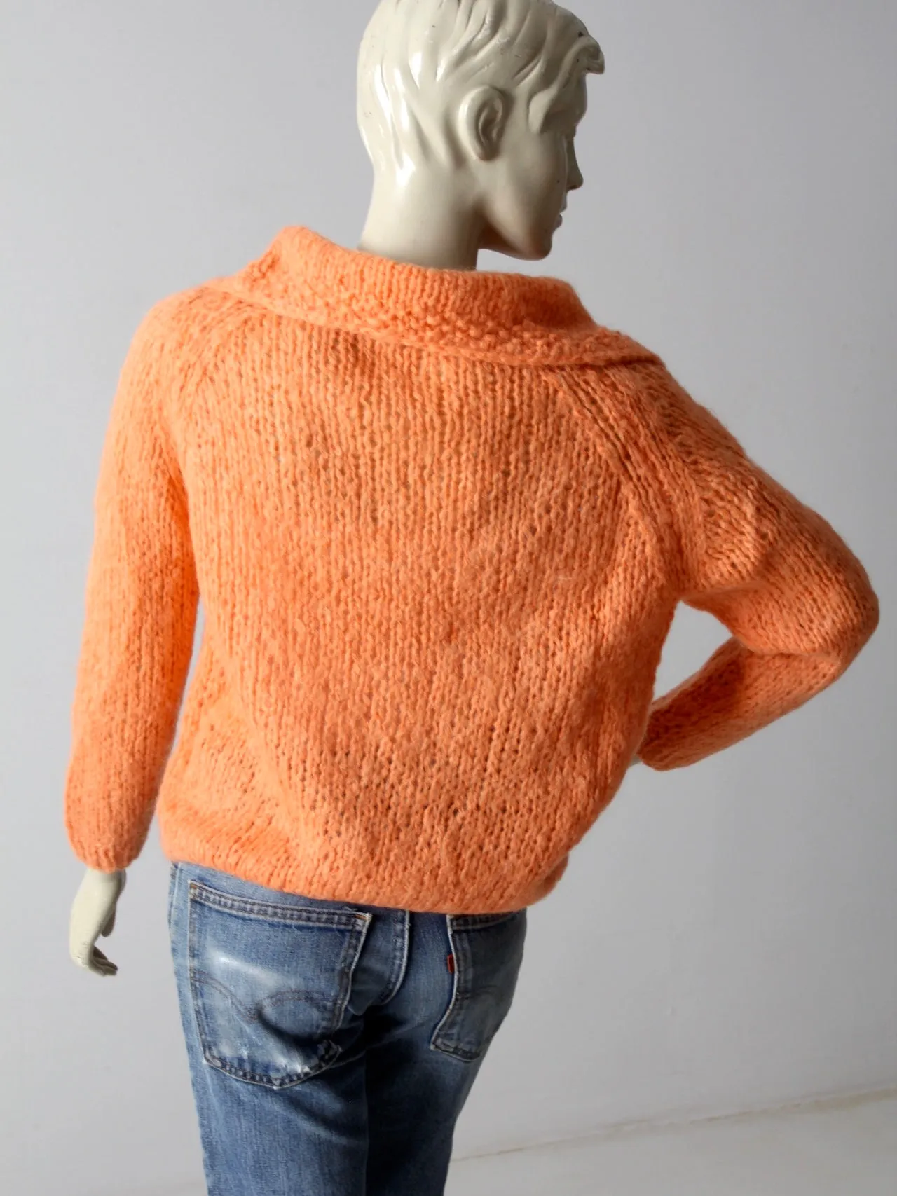 vintage 50s mohair cardigan