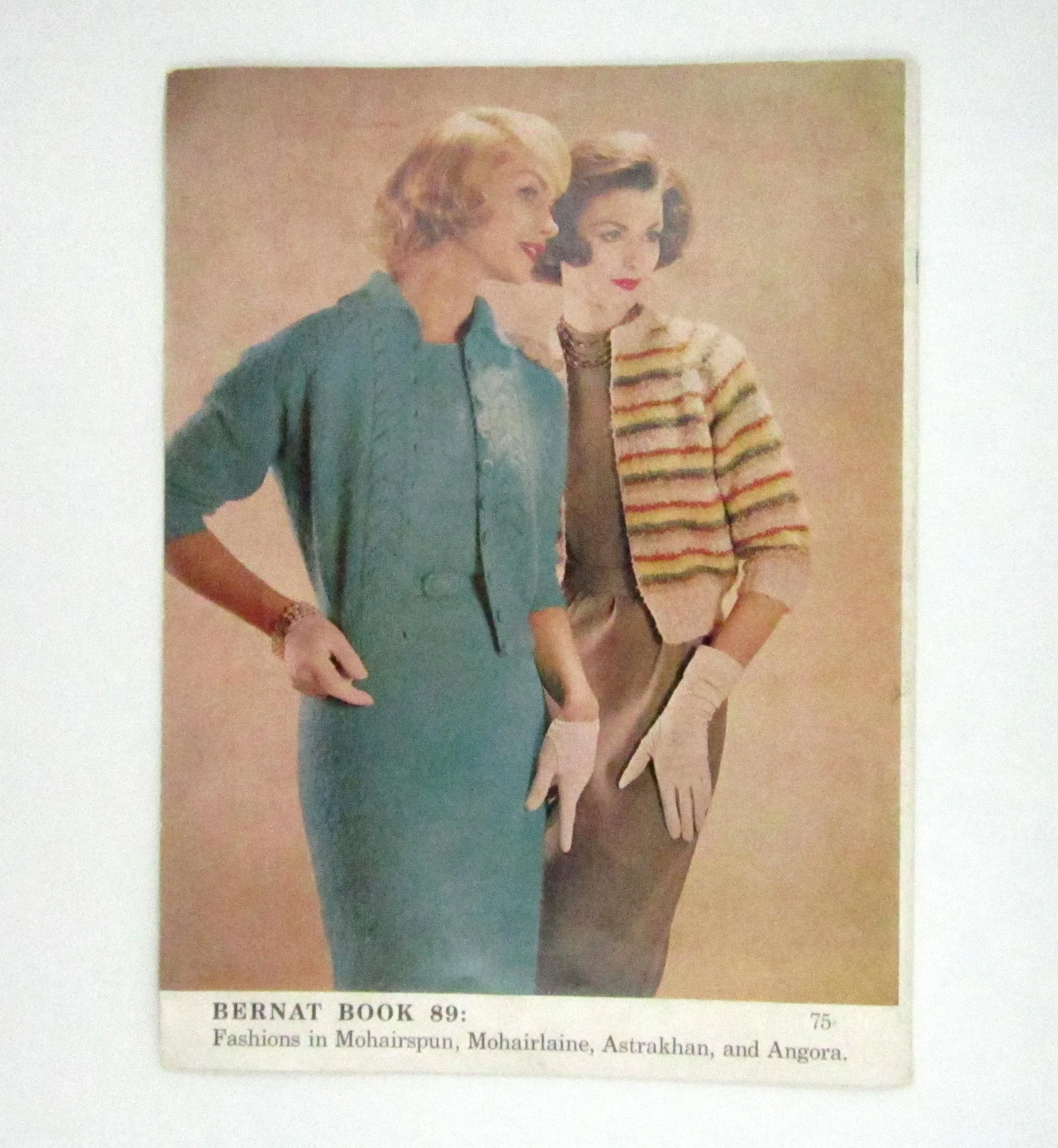 Vintage Bernat Book 89: Handicrafter Knitting Magazine
