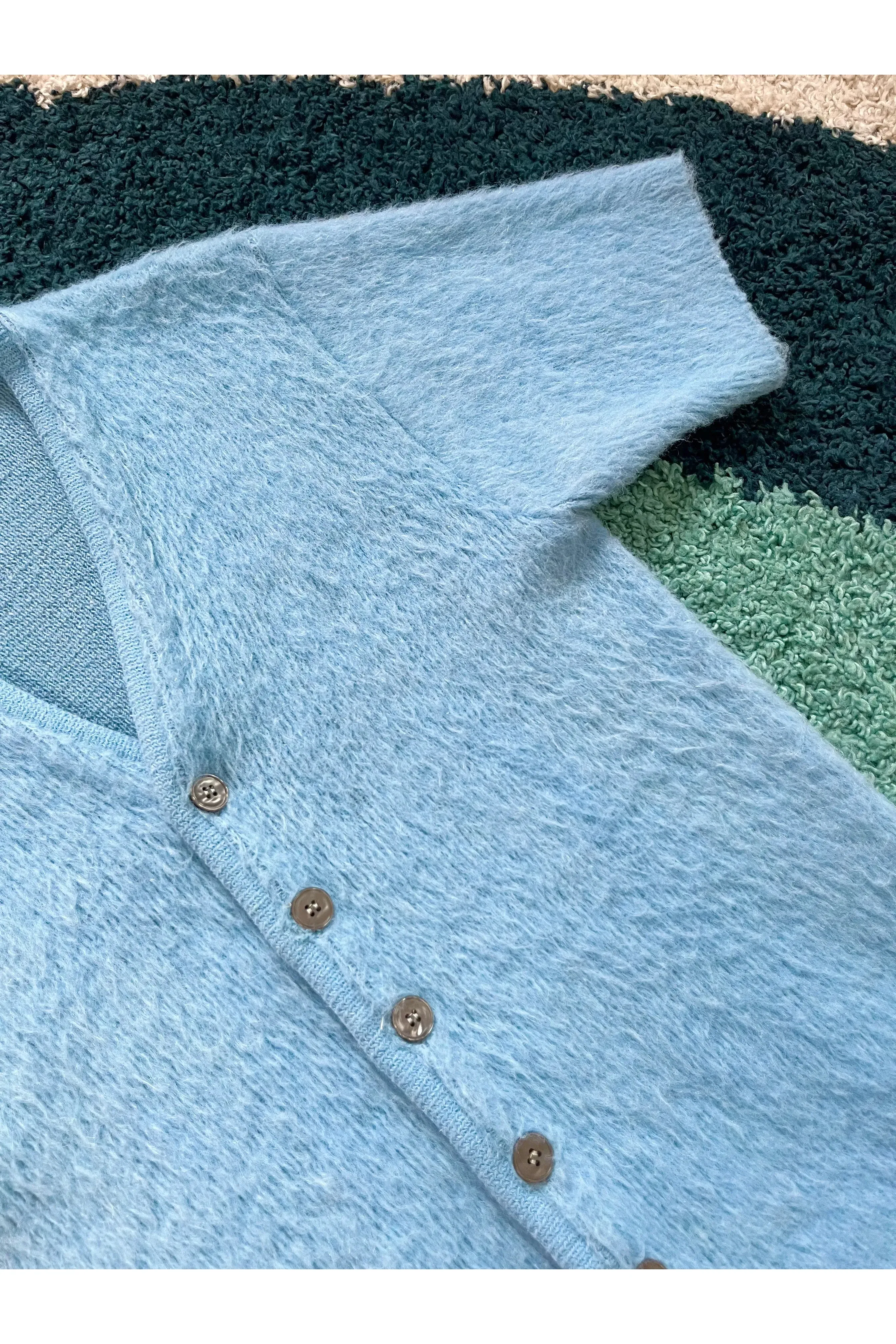 Vintage Rare 50s-60s Campus Mohair Sweater