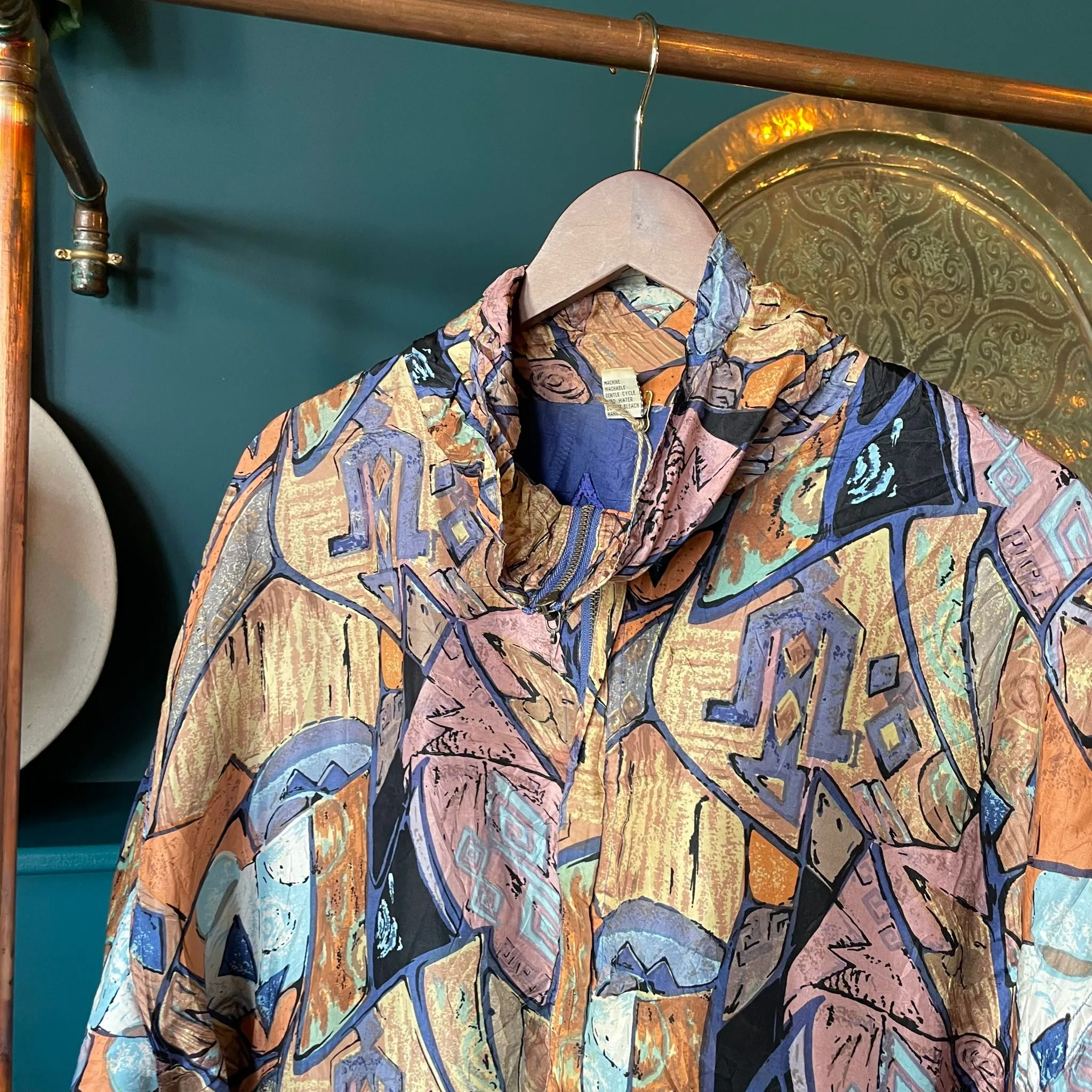 Vintage Shell Suit / Wind cheater in Pastels
