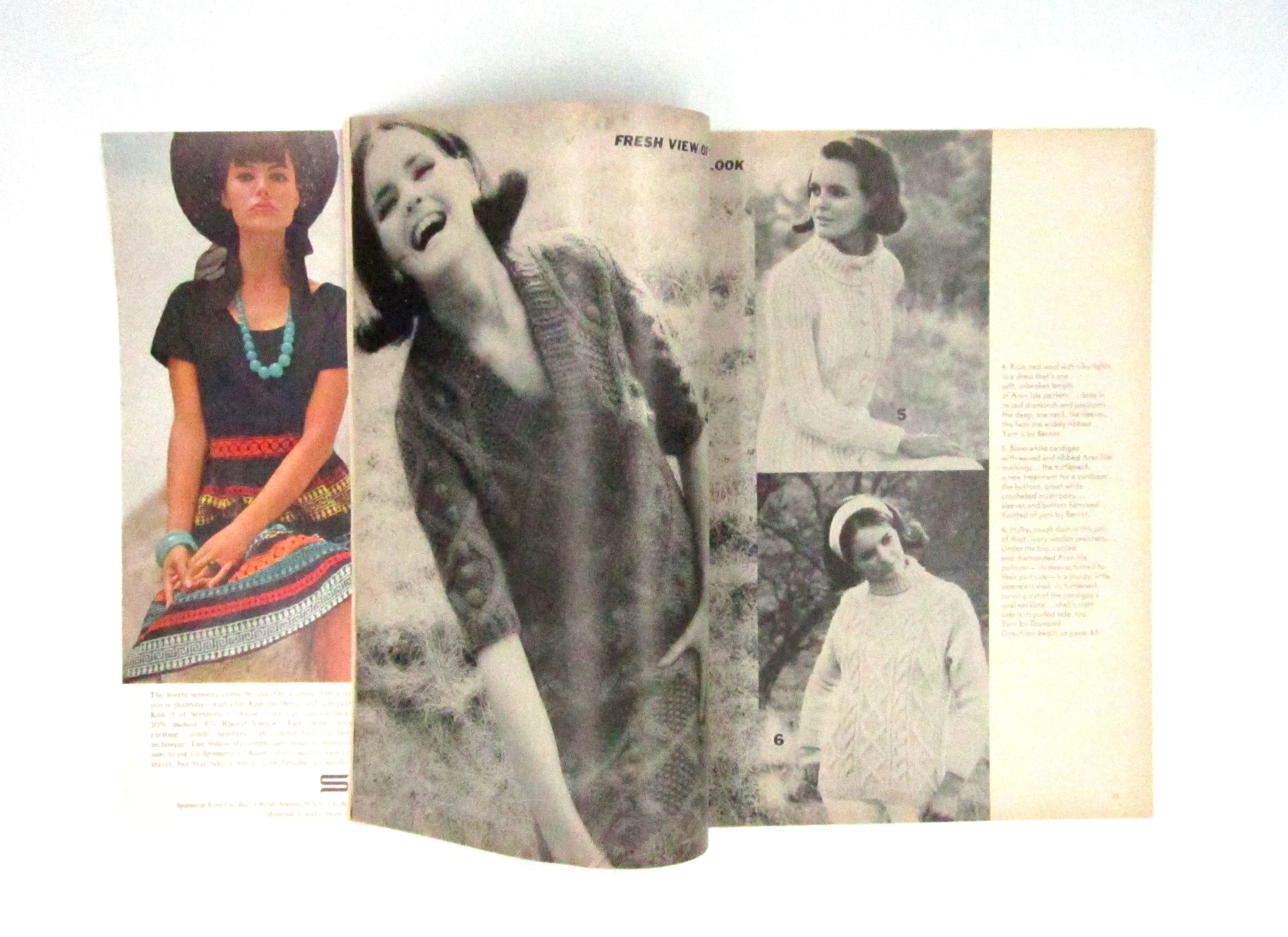 Vintage Vogue Knitting Magazine - Spring/Summer 1965