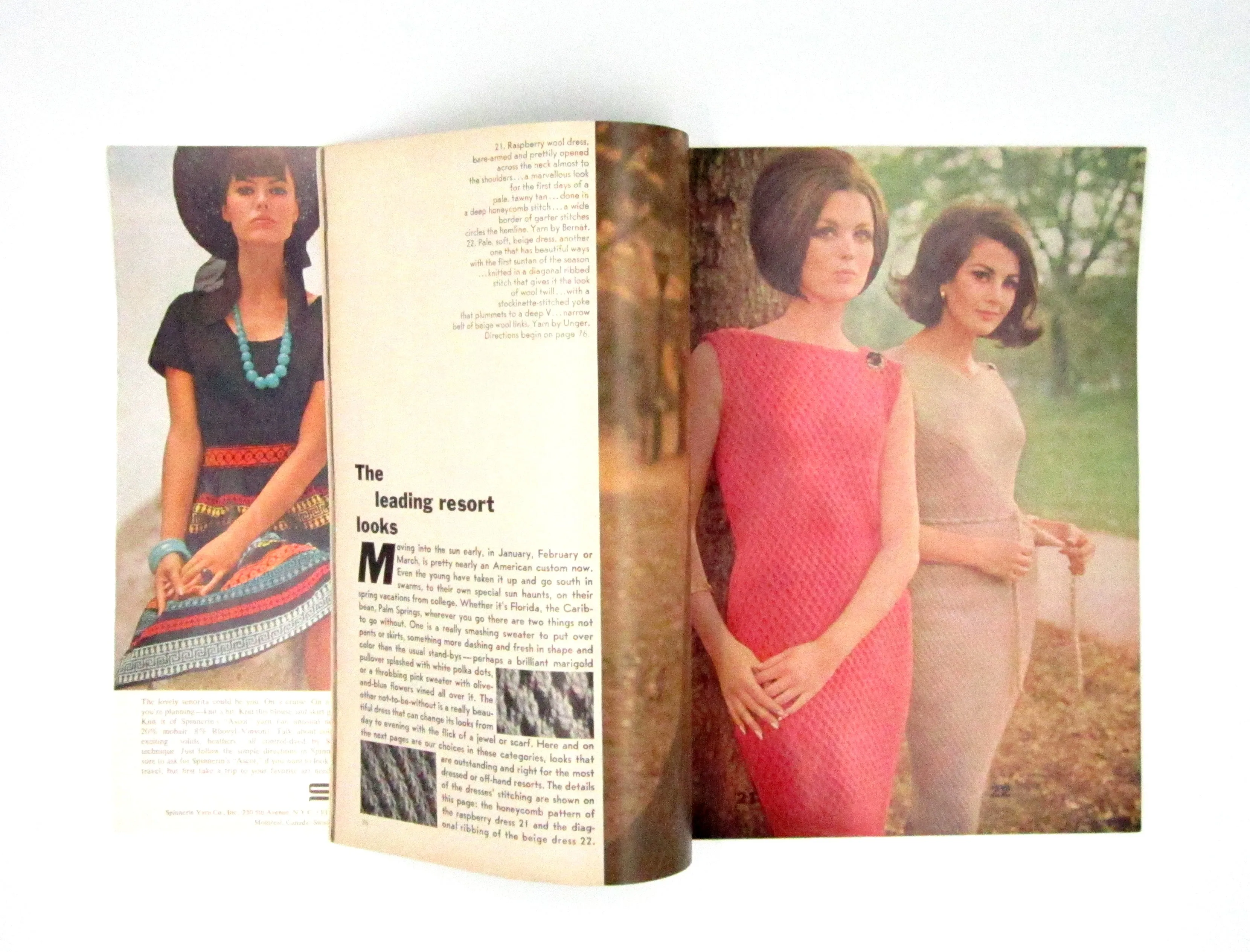 Vintage Vogue Knitting Magazine - Spring/Summer 1965