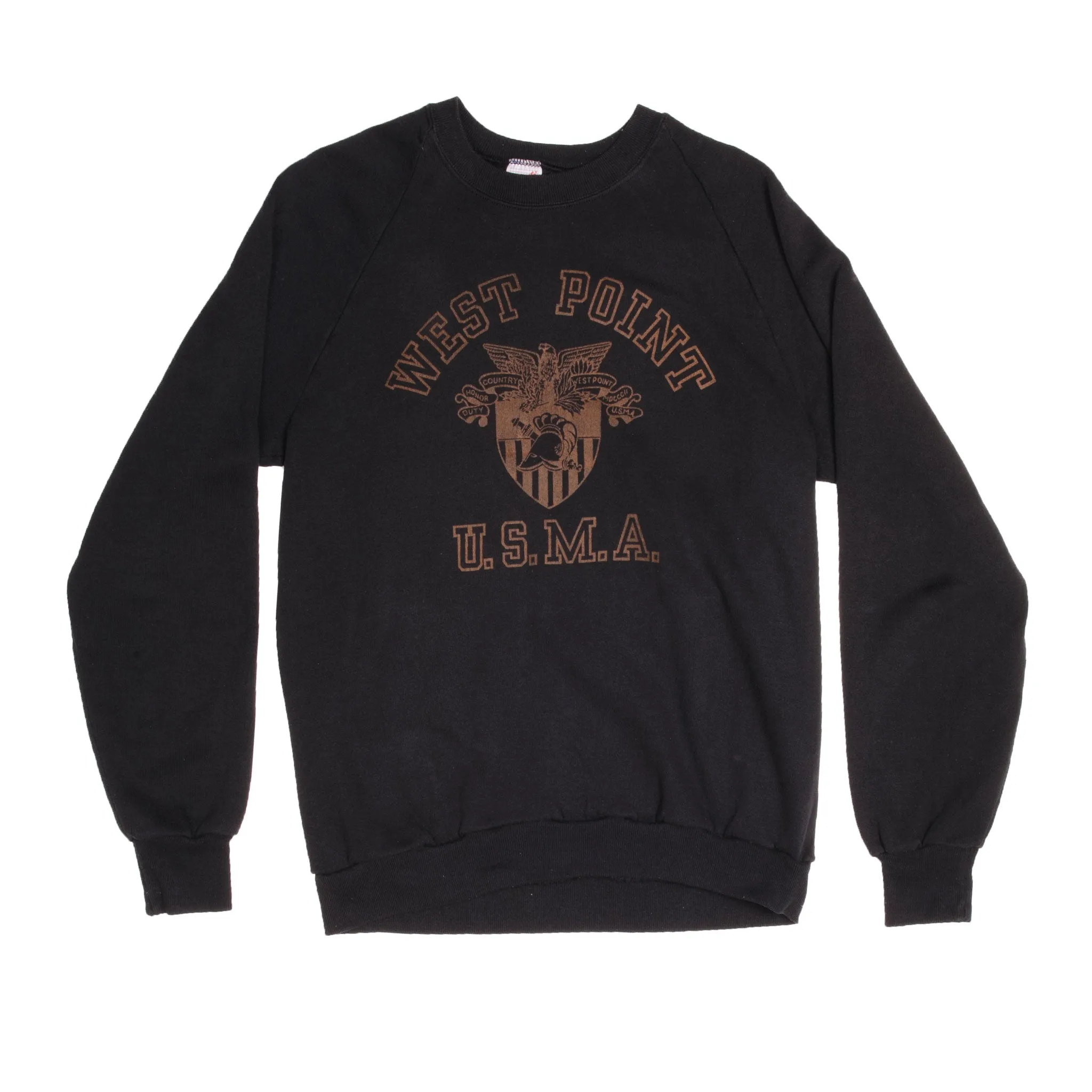 VINTAGE WEST POINT USMA SWEATSHIRT 1980s SIZE LARGE MADE IN USA